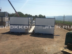 Модульное общежитие для рабочих в Яшалте